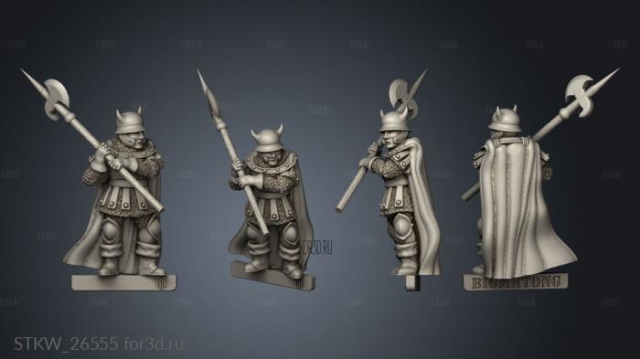 Citadel Guard stl model for CNC