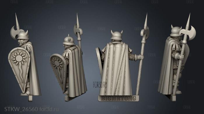 Citadel Guard stl model for CNC