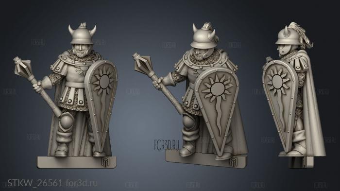 Citadel Guard stl model for CNC