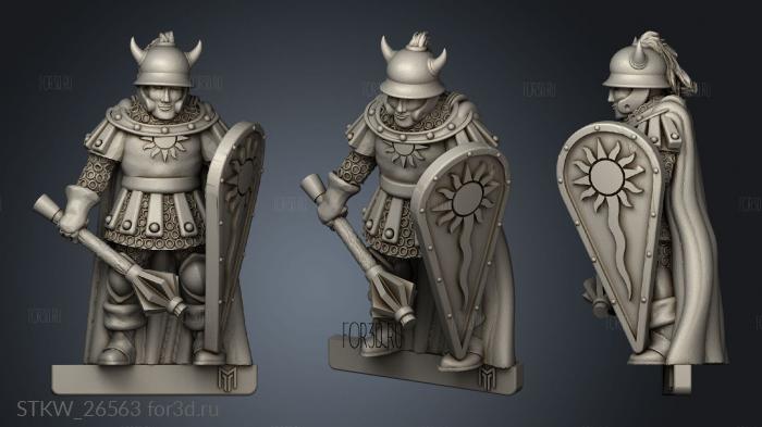 Citadel Guard stl model for CNC