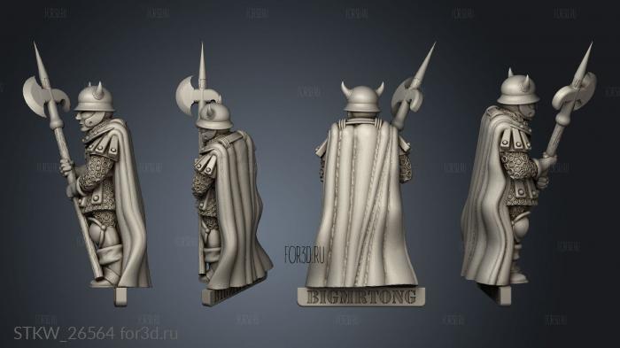 Citadel Guard stl model for CNC