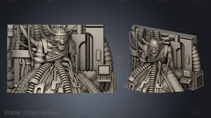 Emperor Mankind stl model for CNC