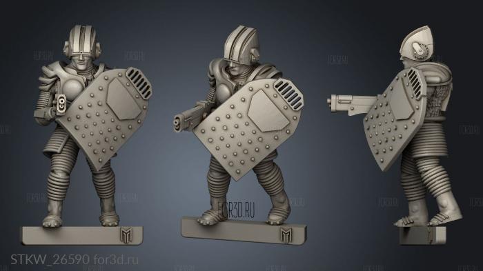 Police 3d stl модель для ЧПУ