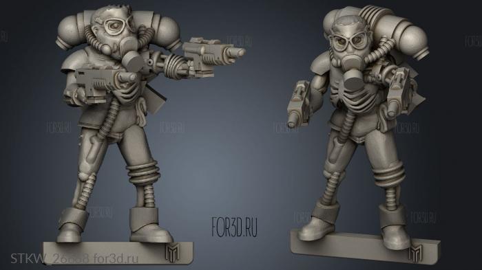 Servitor 3d stl модель для ЧПУ