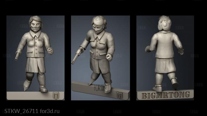 Spectre Henchman 3d stl модель для ЧПУ