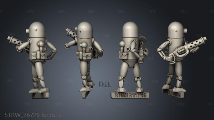 Tdroids Tdroid stl model for CNC