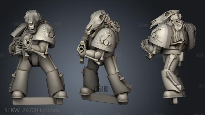 Thousand stl model for CNC