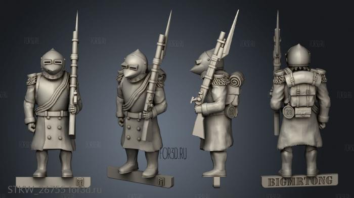 Turnip Musketeer 3d stl модель для ЧПУ