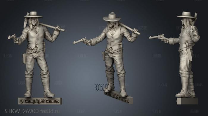 Blackwater Gulch Lawmen Colin Buchanan colin buchanan stl model for CNC