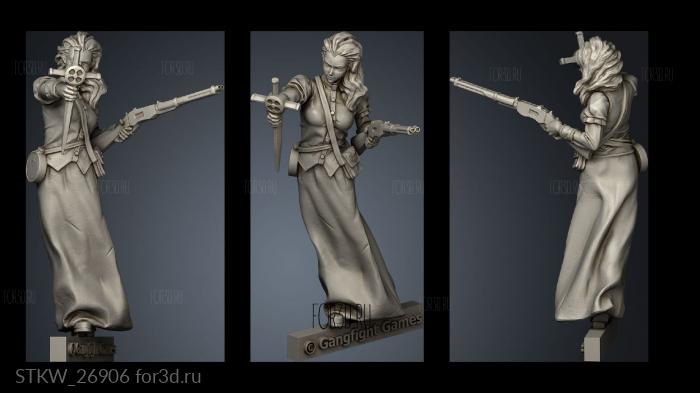 Blackwater Gulch Lawmen Ruthie Mae ruthie mae stl model for CNC