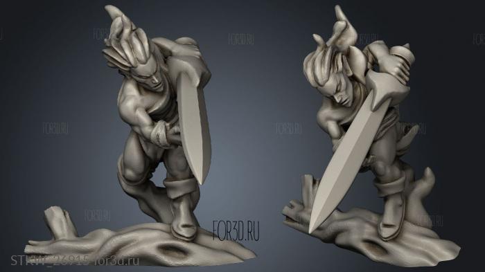 bladedancer stl model for CNC