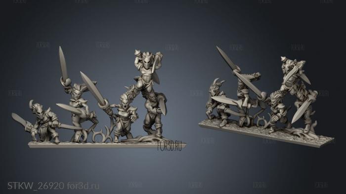 blade dancers stl model for CNC