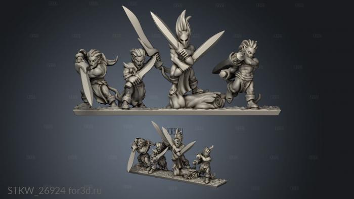 bladedancers mirror stl model for CNC