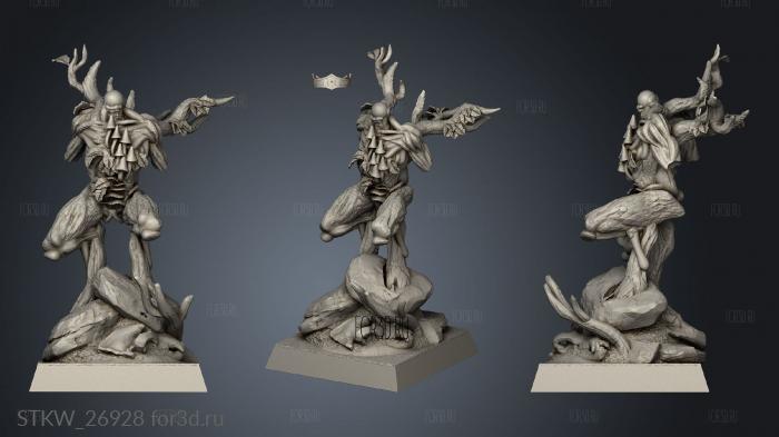 Blight Arboreans stl model for CNC