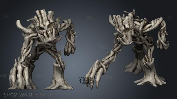 Blights and Druids Twig blight stl model for CNC