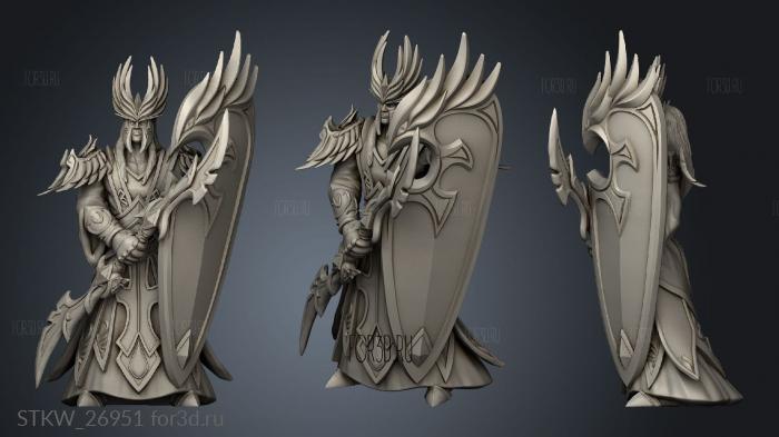 Blood Elves Spell Breaker spellbreaker stl model for CNC