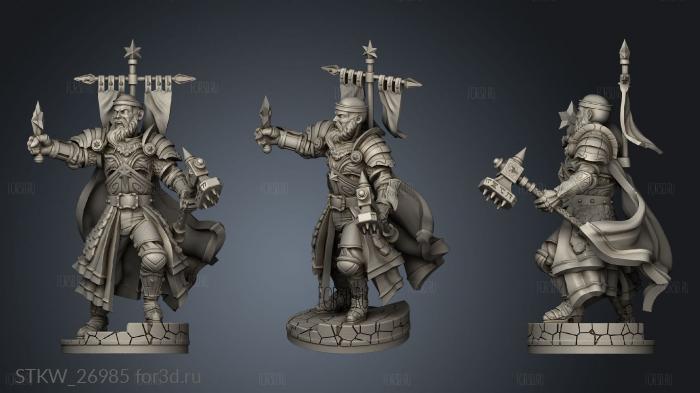 Blood Moon Warpriest Holy Sign stl model for CNC