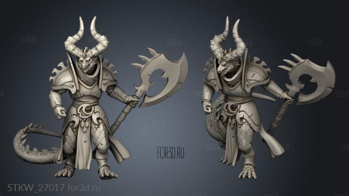 Vile Dragonborn Drakkar Da Gan 3d stl модель для ЧПУ