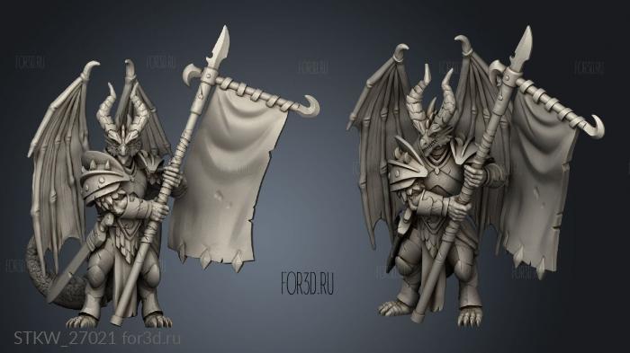 Vile Dragonborn Slythos Od Vin stl model for CNC