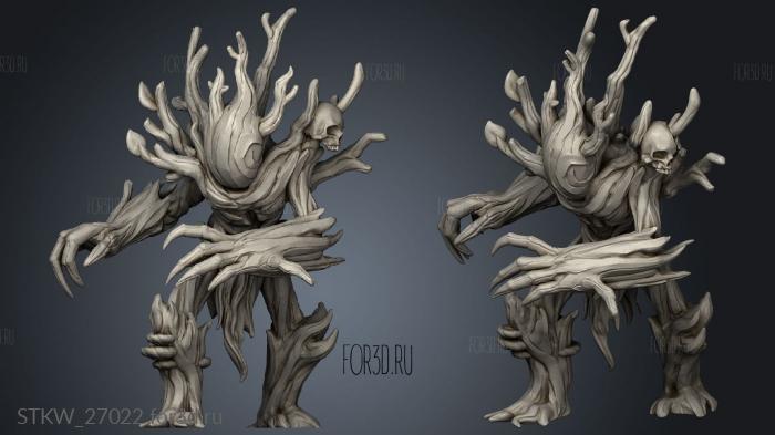 Wood Spirit 3d stl модель для ЧПУ