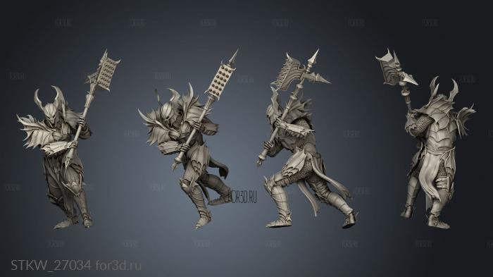 Bloodknight Hammer stl model for CNC