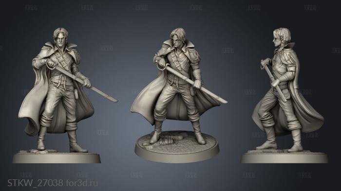 Bloodlords Errol Athersen Height stl model for CNC