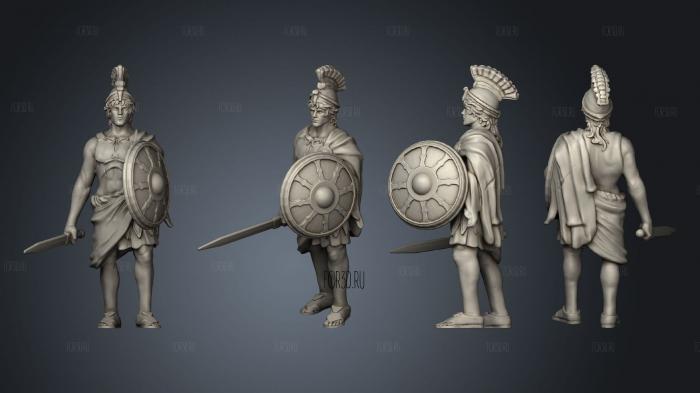 Arena Statues Sword Gladiator 3d stl модель для ЧПУ
