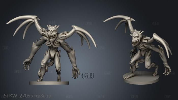 demon dark demondark stl model for CNC
