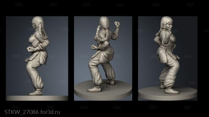 xin martial arts teacher mirrored 3d stl модель для ЧПУ