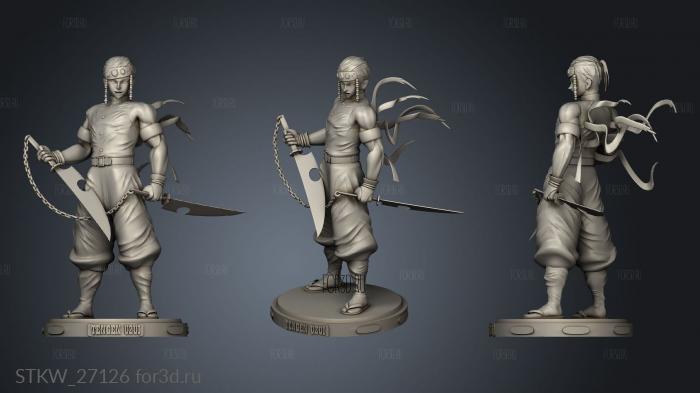 Tengen Uzui Demon wf Ih Vl Bg Cis Zrg 3d stl модель для ЧПУ