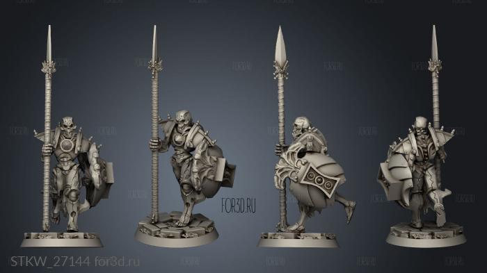 bone soldiers boarriors stl model for CNC