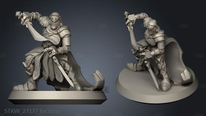 bounty huntress stl model for CNC