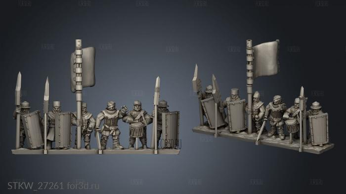 halberds Command Strip 3d stl модель для ЧПУ