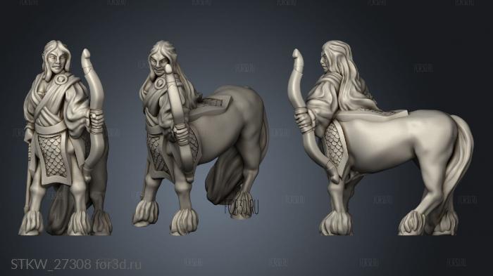 centaur archer stl model for CNC