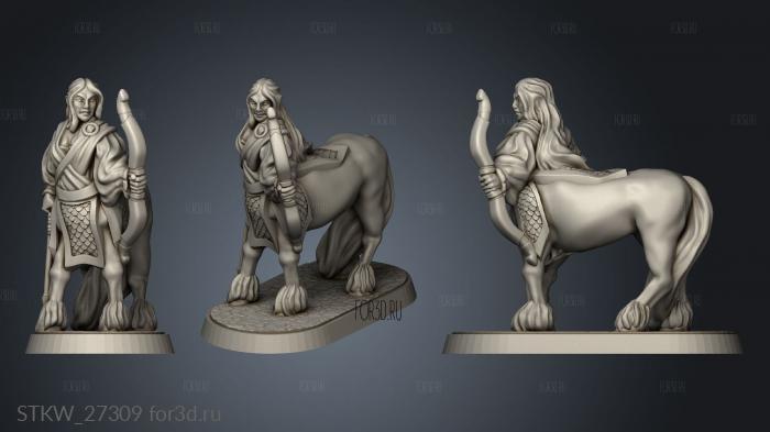 centaur archer stl model for CNC