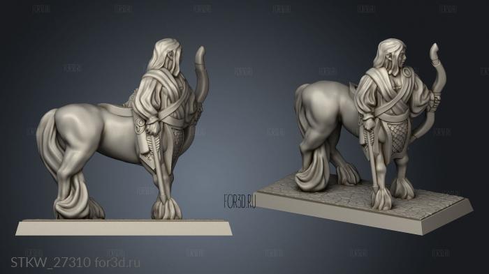 centaur archer stl model for CNC