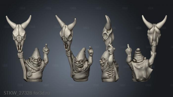 Goblin Rider warlock 3d stl модель для ЧПУ