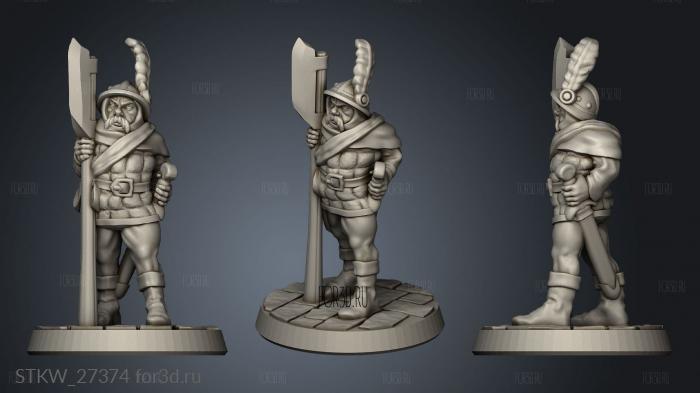 Townguard 3d stl модель для ЧПУ