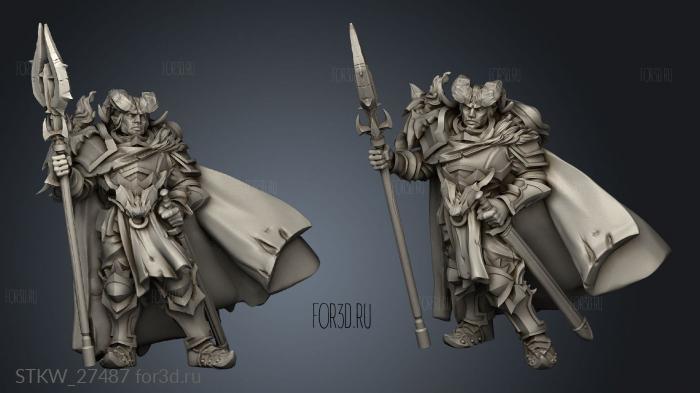 CROSS Urath the Oathbreaker tiefling boss 3d stl модель для ЧПУ