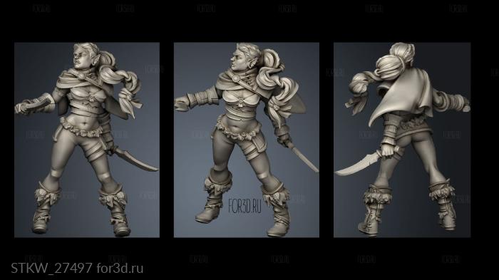 Goblins Tribal Gara stl model for CNC