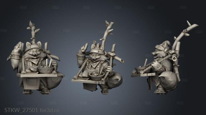 Tanuki Owner japanese 3d stl модель для ЧПУ