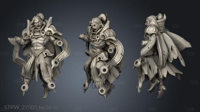 Vampires warlock 3d stl модель для ЧПУ