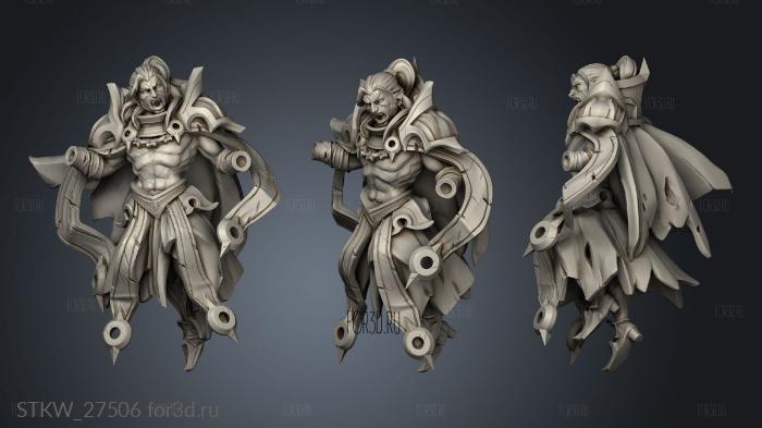 Vampires warlock 3d stl модель для ЧПУ