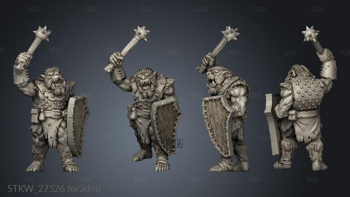 Bugbears stl model for CNC