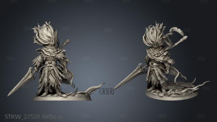 Bullet Souls Storm lord stl model for CNC