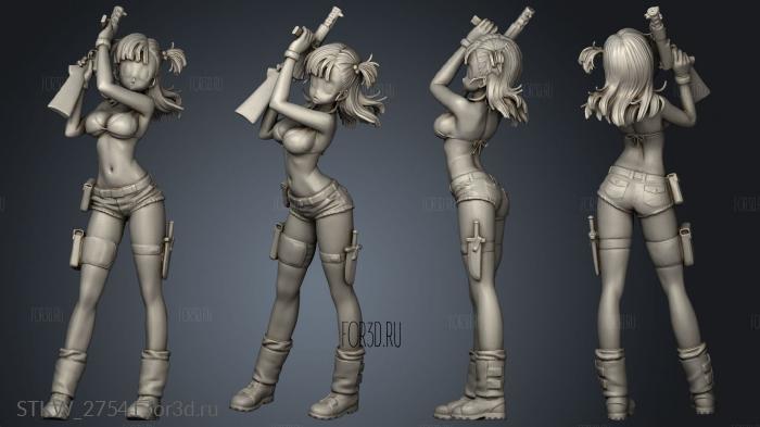 Bulma stl model for CNC