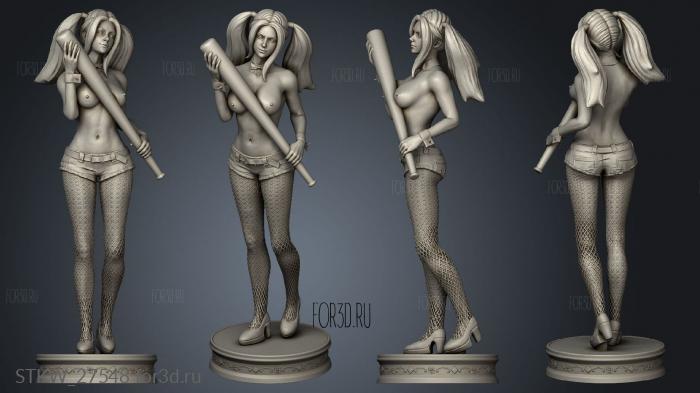 Bunny Quinn NSFW stl model for CNC