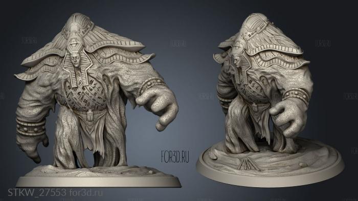 Sand Golem 3d stl модель для ЧПУ