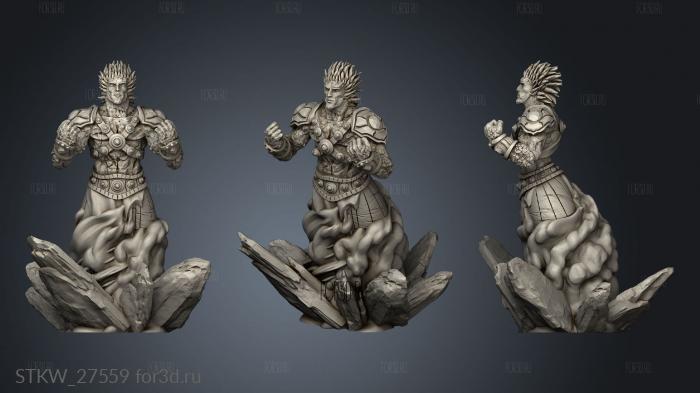 Dao Male Earth Magic stl model for CNC