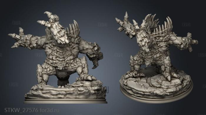 Gem Devourer stl model for CNC